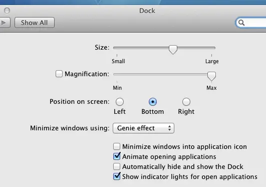 View / Change Icon of Mac OS X Dock