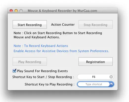 Macro Recorder for Apple Macintosh